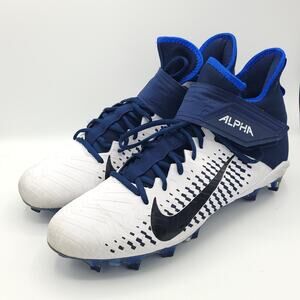 Nike Alpha Menace Pro 2 Navy Blue Cleats (AQ3209-104) Men's Size 12.5
